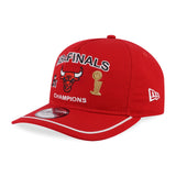 Chicago Bulls NBA Champions Red The Golfer Snapback