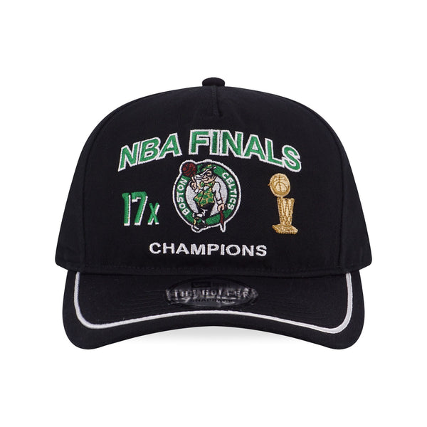 Boston Celtics NBA Champions Black The Golfer Snapback