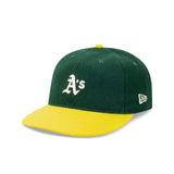 Oakland Athletics Wool Green and Yellow Retro Crown 9FIFTY Snapback