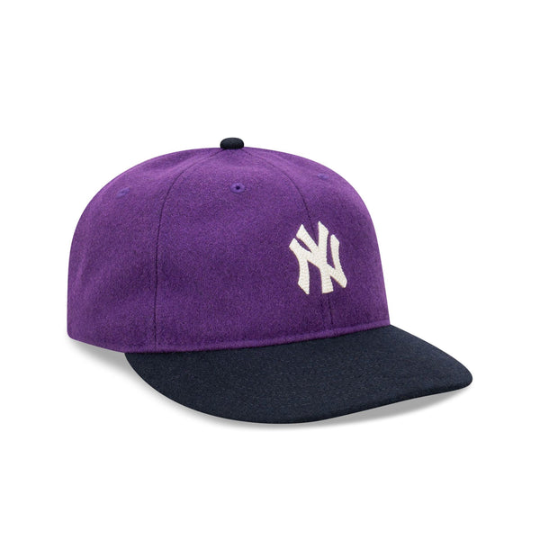 New York Yankees Wool Purple and Navy Retro Crown 9FIFTY Snapback