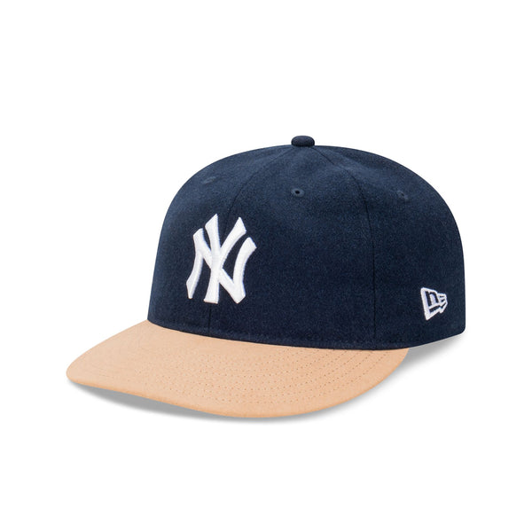 New York Yankees Wool Navy and Brown Retro Crown 9FIFTY Snapback