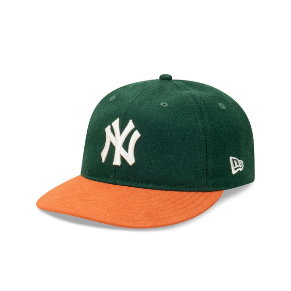 New York Yankees Wool Green and Orange Retro Crown 9FIFTY Snapback
