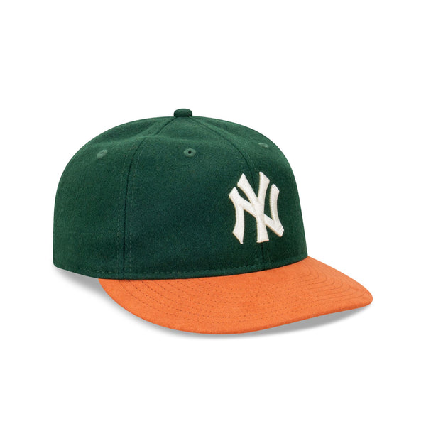 New York Yankees Wool Green and Orange Retro Crown 9FIFTY Snapback
