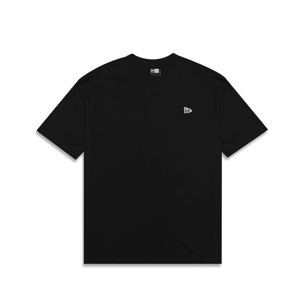 New Era Branded Black Oversized T-Shirt
