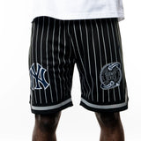 New York Yankees Subway Series Black Mesh Short