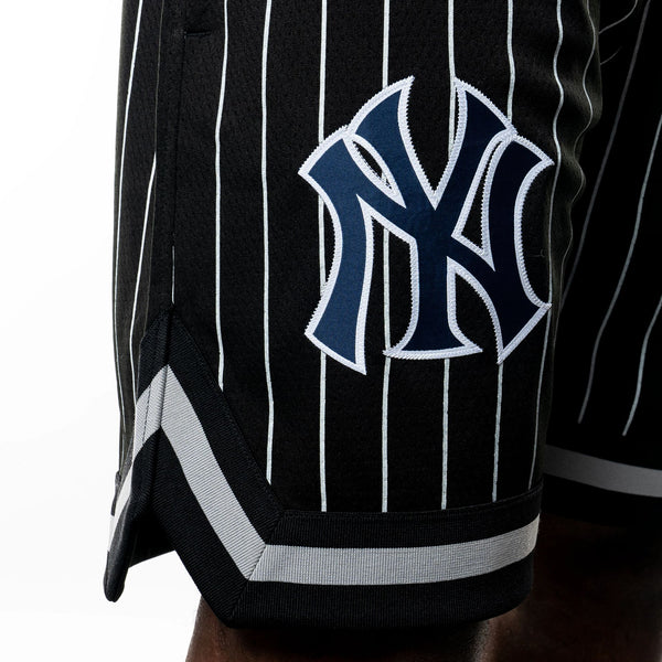 New York Yankees Subway Series Black Mesh Short