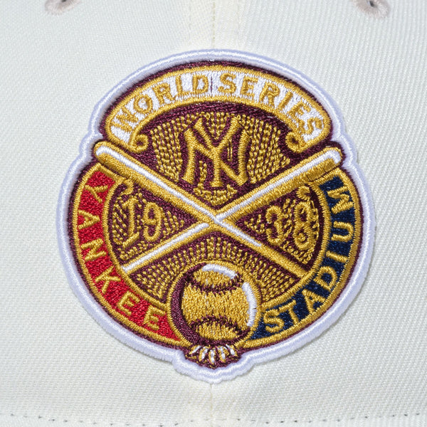 New York Yankees 1938 World Series White Retro Crown 9FIFTY Snapback