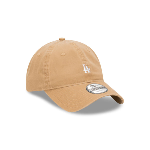 Los Angeles Dodgers Mini Logo Brown 9TWENTY Cloth Strap