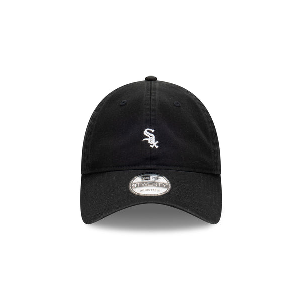 Chicago White Sox Mini Logo Black 9TWENTY Cloth Strap