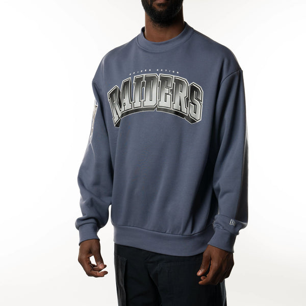 Las Vegas Raiders NFL Rivals Sweatshirt Steel Blue