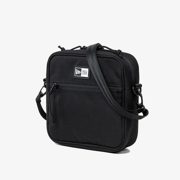 New Era Black Square Shoulder Pouch