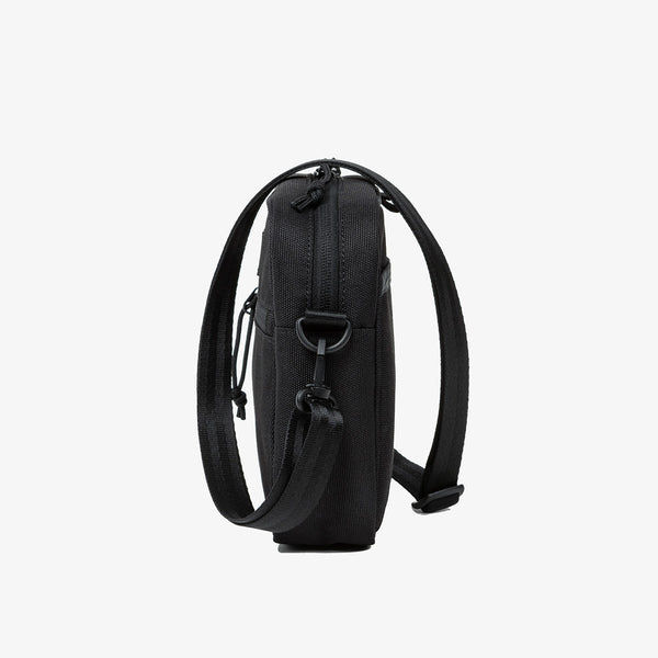 New Era Black Square Shoulder Pouch