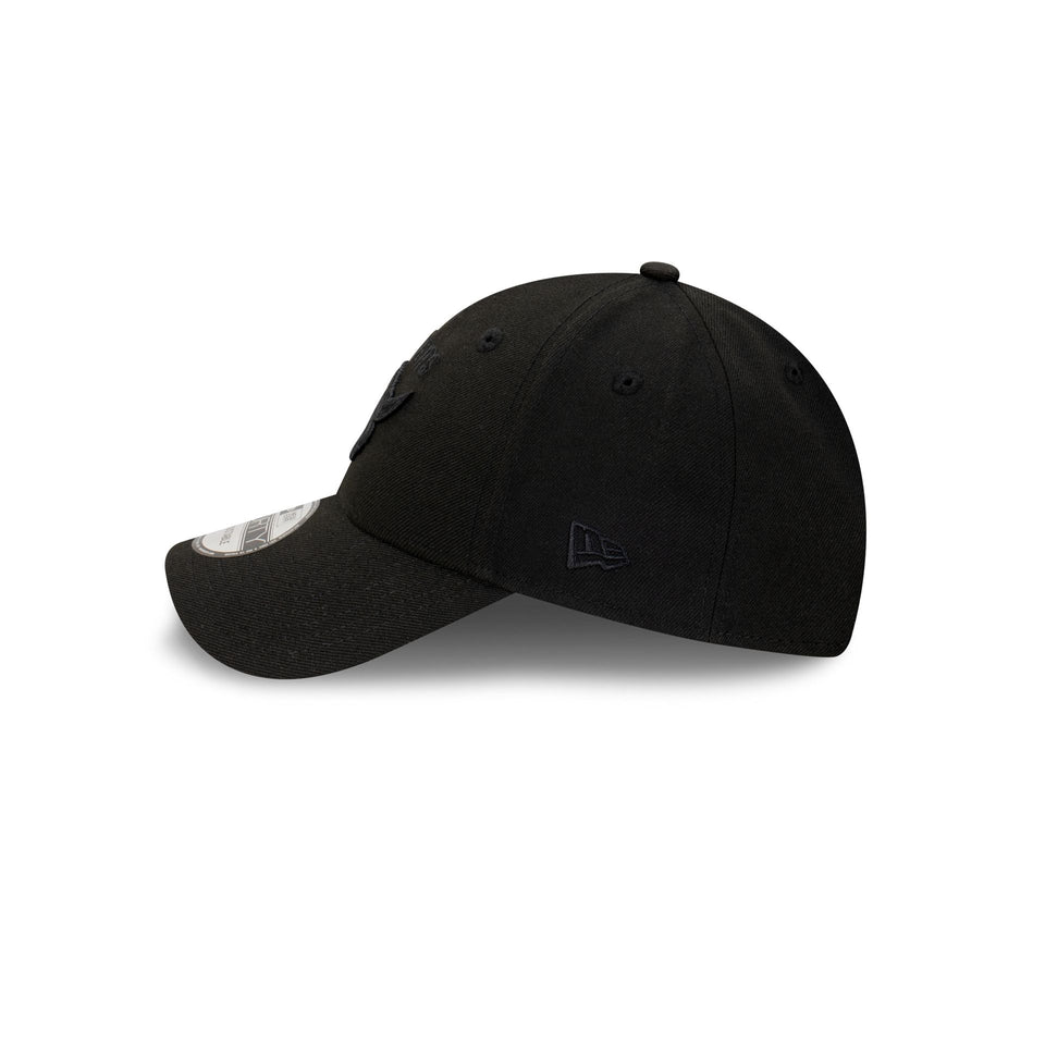 Canberra Raiders Black on Black 2024 9FORTY Cloth Strap Hat – New Era