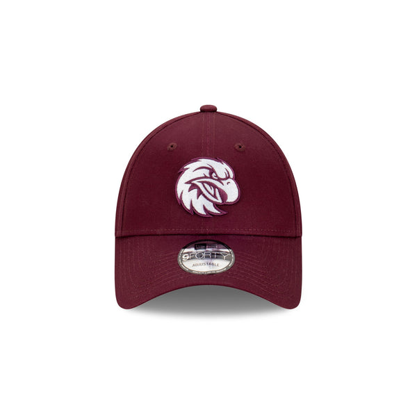 Manly Warringah Sea Eagles Official Team Colours Maroon 9FORTY Cloth Strap