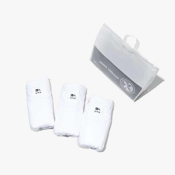 New Era Essentials White Pocket T-Shirt - Three Pack