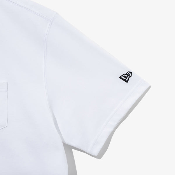 New Era Essentials White Pocket T-Shirt - Three Pack