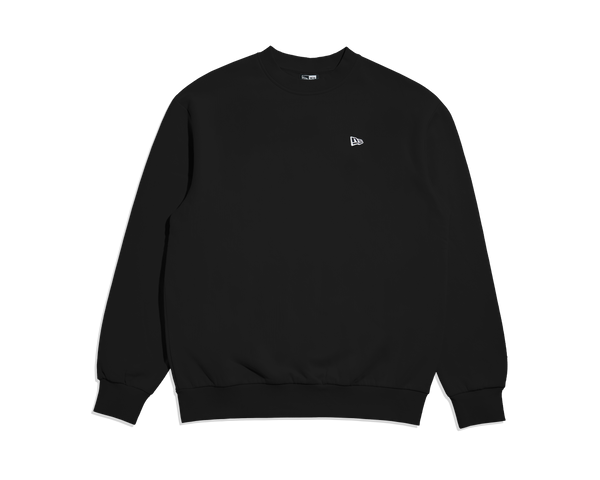 New Era Essentials Black Oversized Sweatshirt