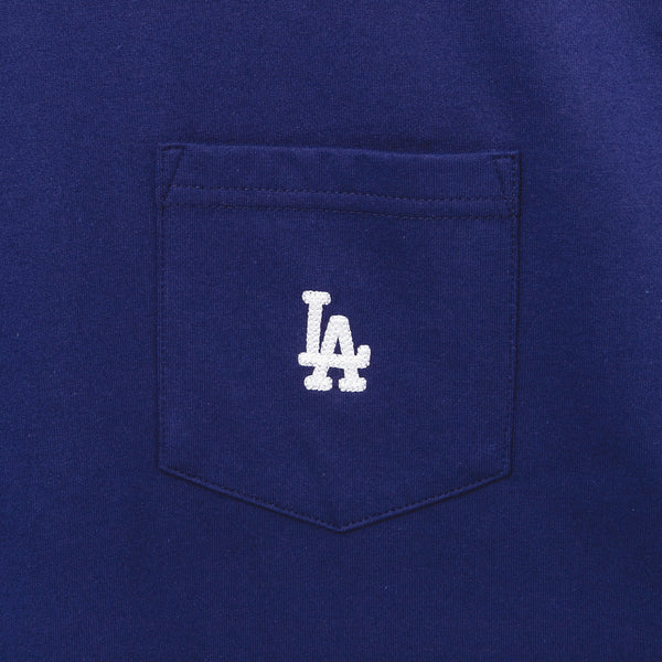 Los Angeles Dodgers Midi Embroidery Pocket T-Shirt
