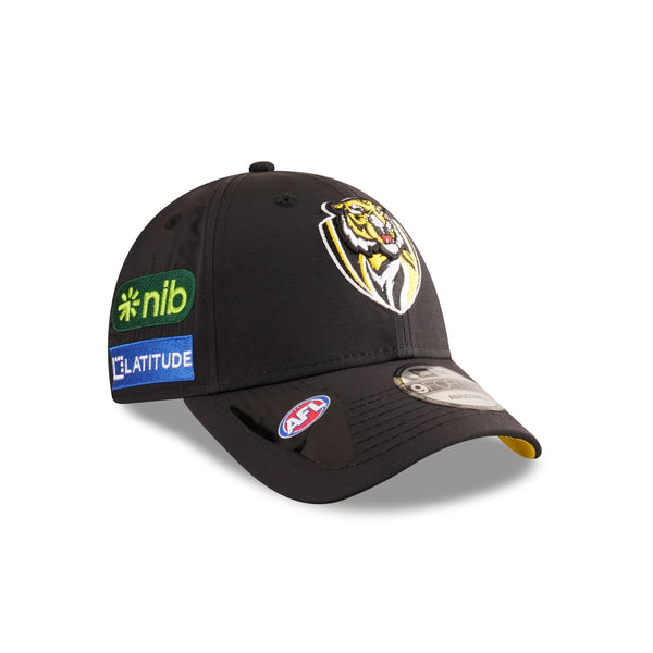 Richmond Tigers AFL On-Field '25 9FORTY Cloth Strap