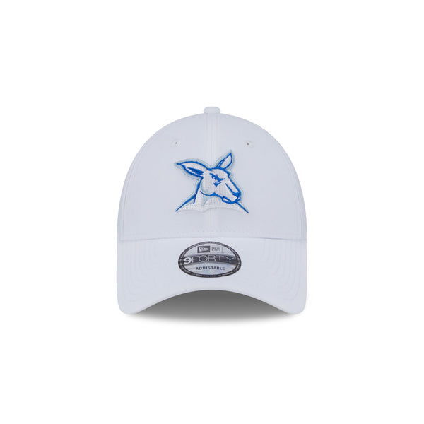 North Melbourne Kangaroos AFL On-Field '25 9FORTY Cloth Strap