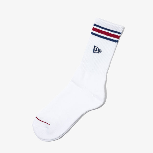 New Era Essentials Flag Logo Multi-Stripe Socks 3-Pack Red/Yellow/Green
