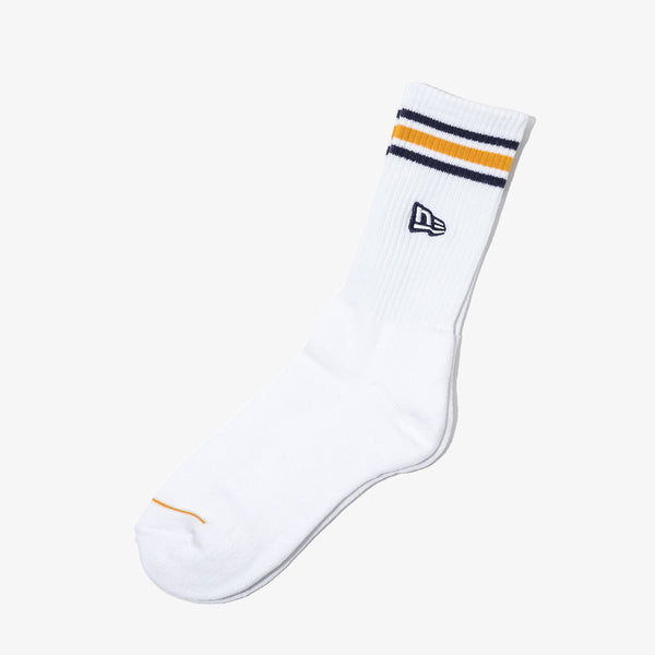 New Era Essentials Flag Logo Multi-Stripe Socks 3-Pack Red/Yellow/Green