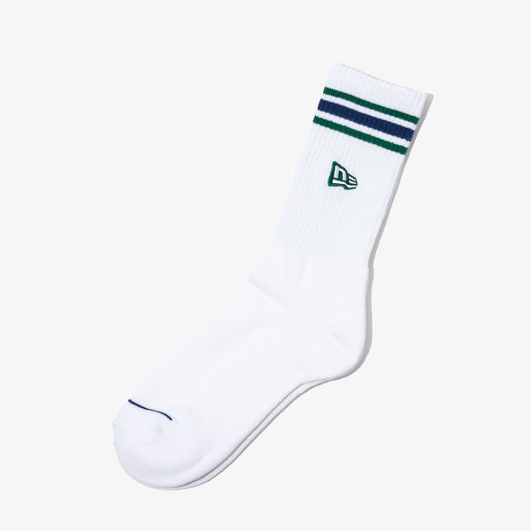 New Era Essentials Flag Logo Multi-Stripe Socks 3-Pack Red/Yellow/Green