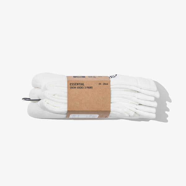 New Era Essentials Flag Logo Crew Socks - Three Pack