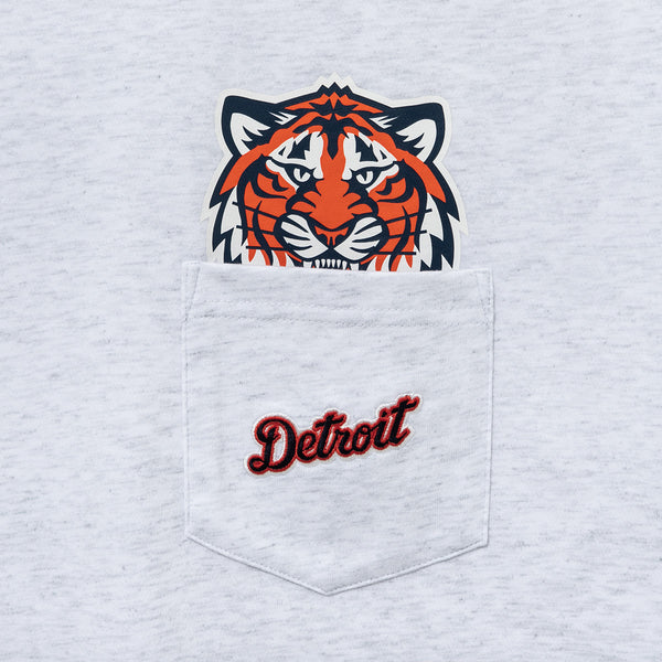 Detroit Tigers Felt Pocket T-Shirt