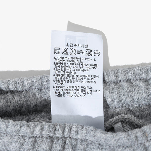 New Era Essentials Heather Grey Sweatshort