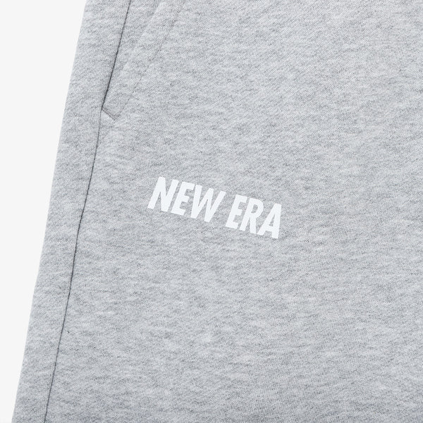 New Era Essentials Heather Grey Sweatshort