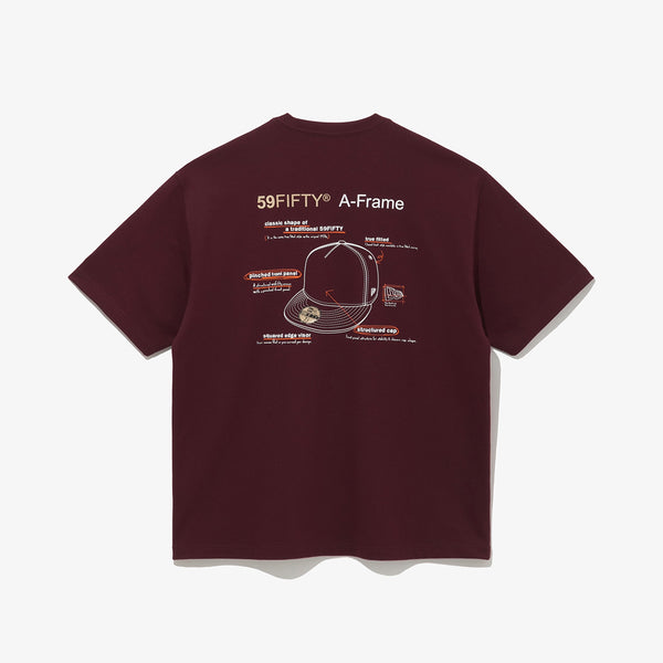 New Era 59FIFTY A-Frame Cap Description T-Shirt
