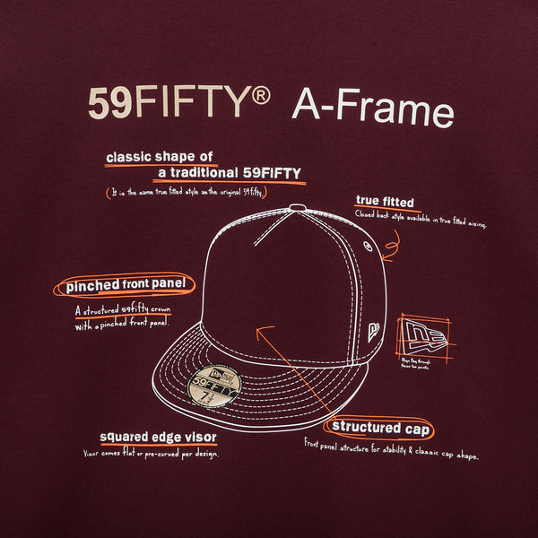 New Era 59FIFTY A-Frame Cap Description T-Shirt