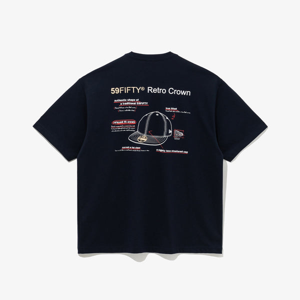 New Era 59FIFTY Retro Crown Cap Description T-Shirt