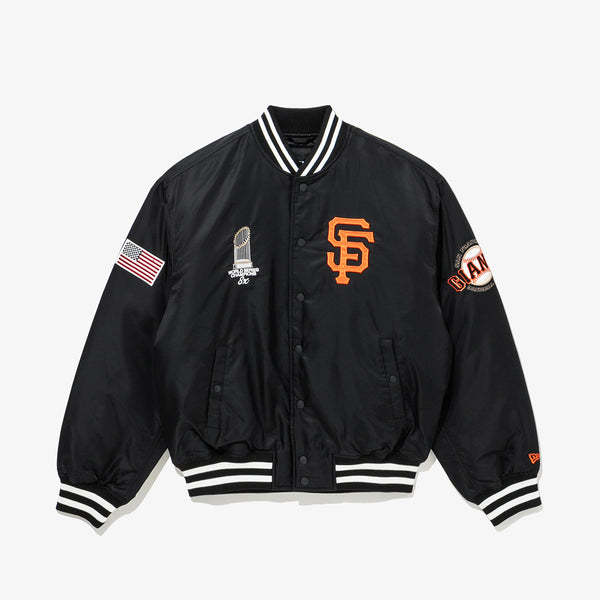 San Francisco Giants Black World Series Champions Stadium Jacket