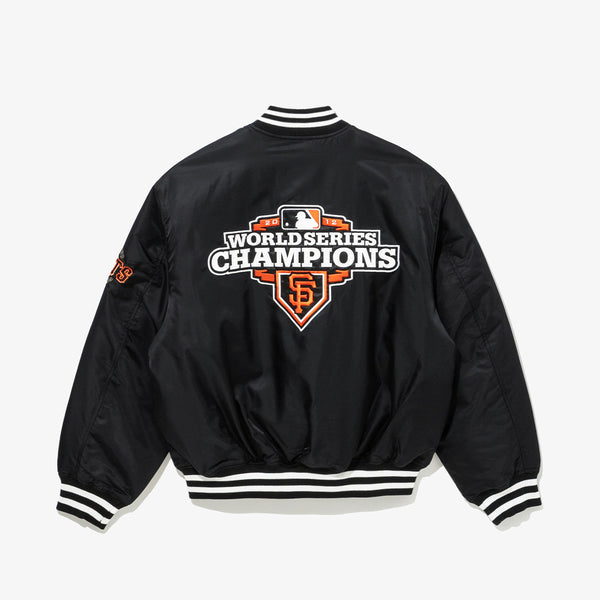San Francisco Giants Black World Series Champions Stadium Jacket