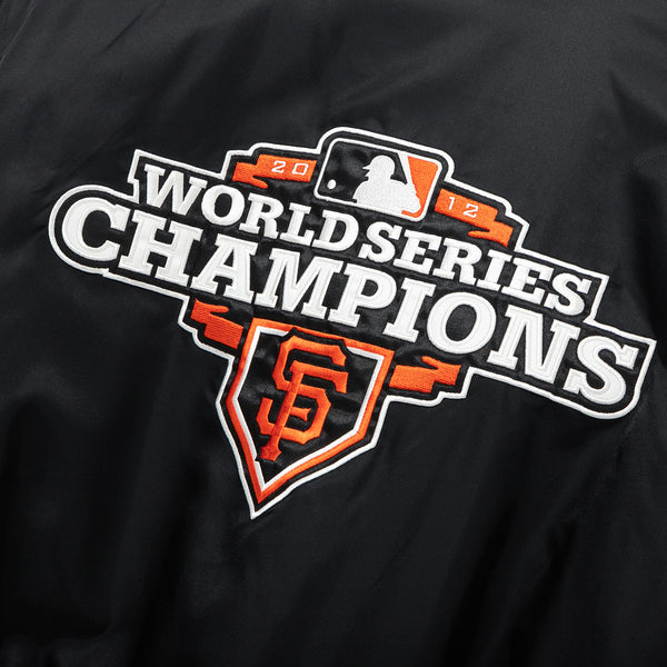 San Francisco Giants Black World Series Champions Stadium Jacket