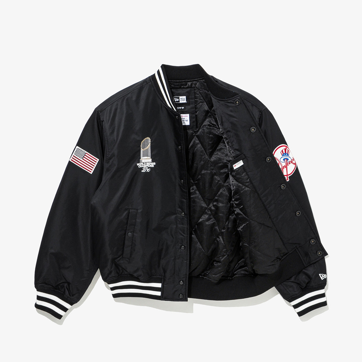 New York Yankees Black World Series Champions Stadium Jacket – New