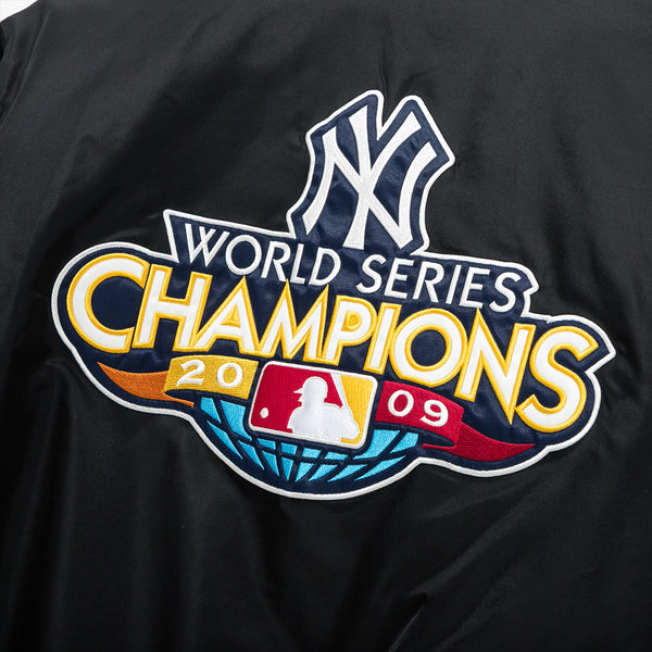 New York Yankees Black World Series Champions Stadium Jacket