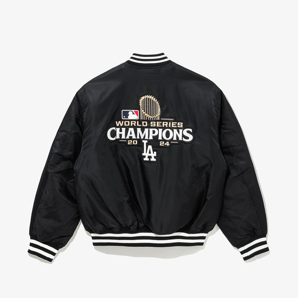 Los Angeles Dodgers Black World Series Champions Stadium Jacket