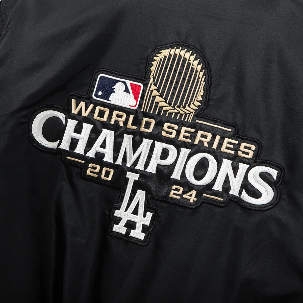 Los Angeles Dodgers Black World Series Champions Stadium