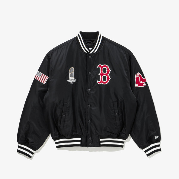 Boston Red Sox Black World Series Champions Stadium Jacket