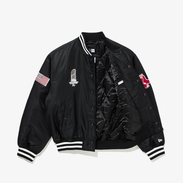 Boston Red Sox Black World Series Champions Stadium Jacket