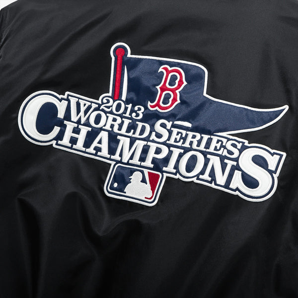 Boston Red Sox Black World Series Champions Stadium Jacket