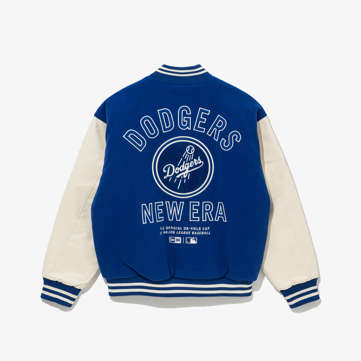 Los Angeles Dodgers MLB Patched Varsity Jacket Blue – New Era Cap