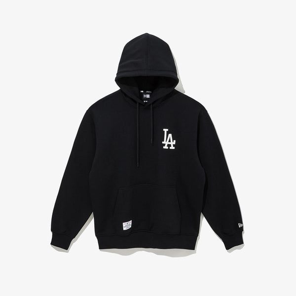 Los Angeles Dodgers MLB Patched Hoodie Black