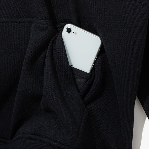 Los Angeles Dodgers MLB Patched Hoodie Black
