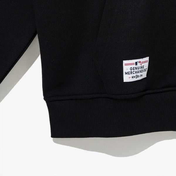 Los Angeles Dodgers MLB Patched Hoodie Black