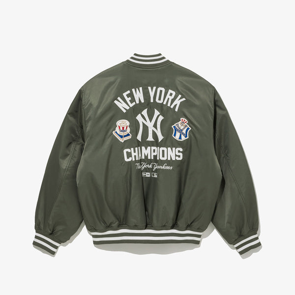 New York Yankees Sage Nylon Stadium Jacket