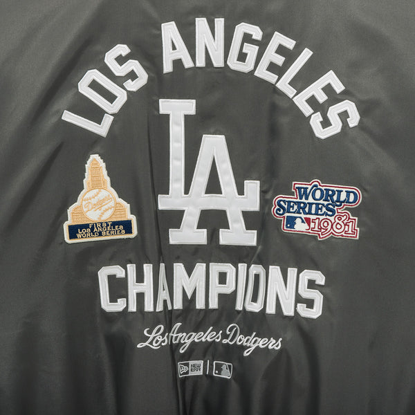 Los Angeles Dodgers Sage Nylon Stadium Jacket